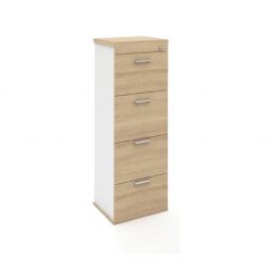 Solaire 4 drawer filing cabinet